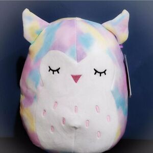 8" Squishmallow Lesedi Owl AUTHENTIC Kellytoy Soft Plush gift